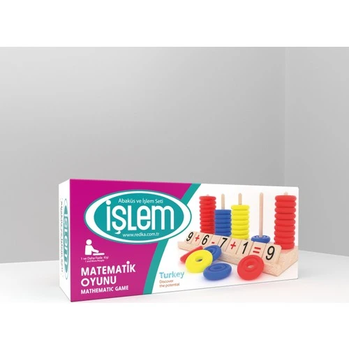 Redka Abaküs Ve İşlem Seti Akıl Oyunları Lisanslı Orijinal Ürün ürün görseli