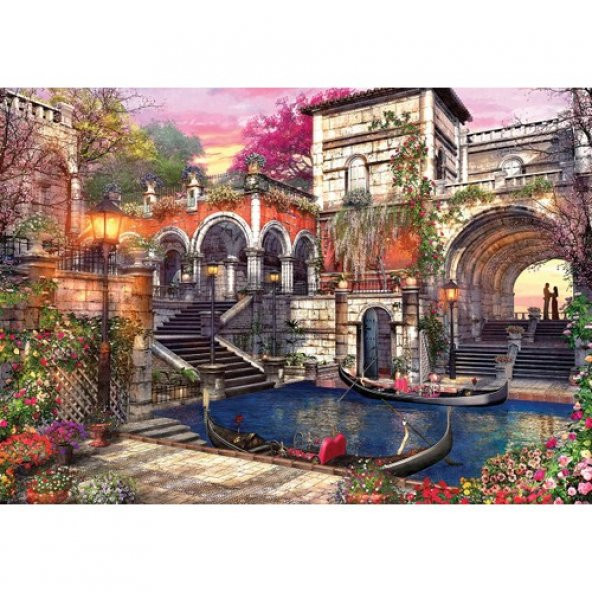 KS Games Puzzle 2000 Parça Love İn Venice Puzzle Lisanslı Ürün - 2