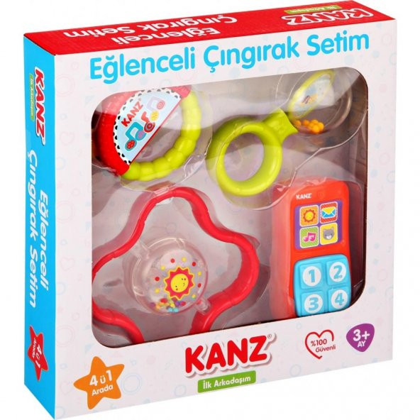 Kanz Eğlenceli Çıngırak Setim - Kanz Çıngırak Modelleri Orijinal