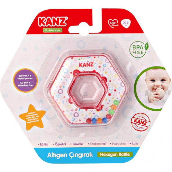 Kanz Altıgen Çıngırak Orijinal Ürün - Kanz Çıngırak - 2
