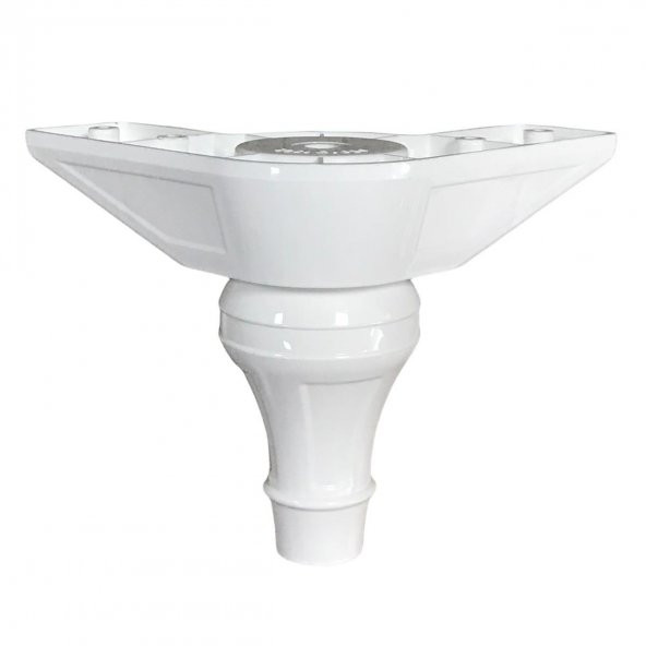 Şahin Lükens Ayak Mobilya Koltuk Ayağı 14-17 cm Ayarlı Beyaz - 5
