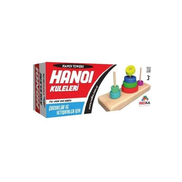 Redka Hanoi Kuleleri Mantık Oyunu Lisanslı Ürün - 2