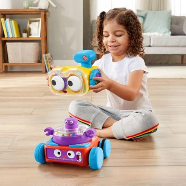 Fisher Price 4+1 Arada Eğlenceli Robot HCK43 Lisanslı Ürün - 2