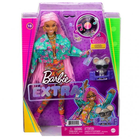 Barbie Extra Örgü Saçlı GXF09 Lisanslı Ürün - 3