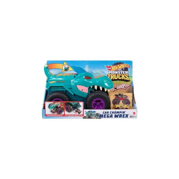 HotWheels Monster Trucks Araba Yiyen Mega Wrex GYL13 Lisanslı Ürün