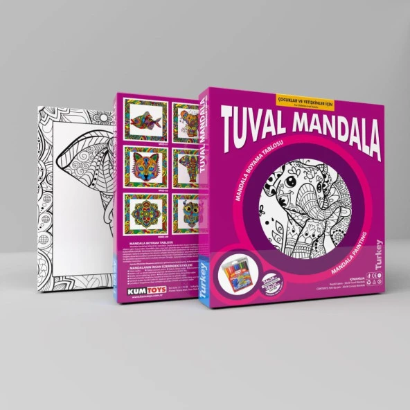 Redka Tuval Mandala Lisanslı Ürün ürün görseli