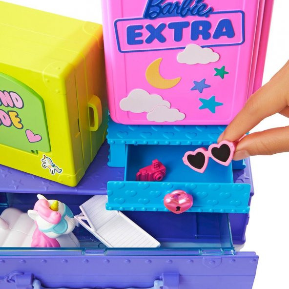 Barbie Extra Mini ve Hayvan Dostlarının Seyahat Maceraları HDY91 - Resim 3