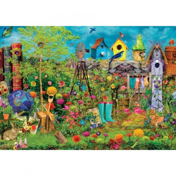 KS Games Puzzle 1500 Parça Summer Garden Lisanslı Ürün - 2