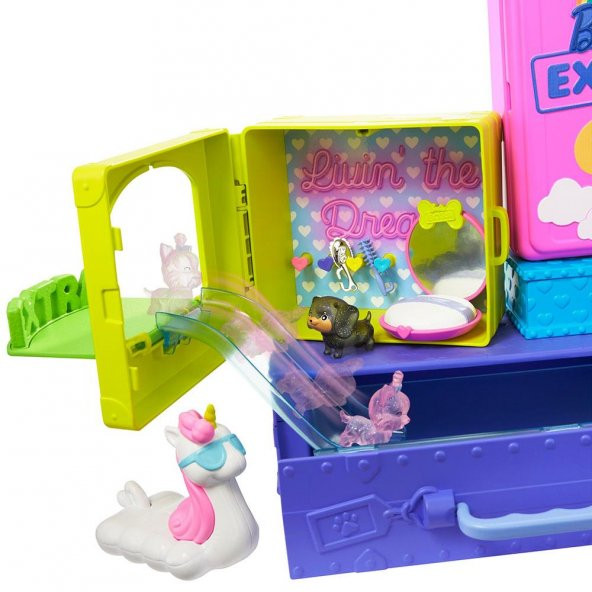 Barbie Extra Mini ve Hayvan Dostlarının Seyahat Maceraları HDY91 - Resim 5