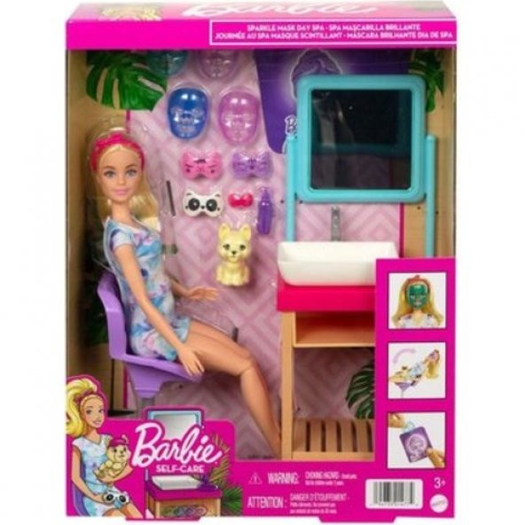 Barbie Welness Işıltı Dolu Spa Günü HCM82 Lİsanslı Ürün - Resim 3