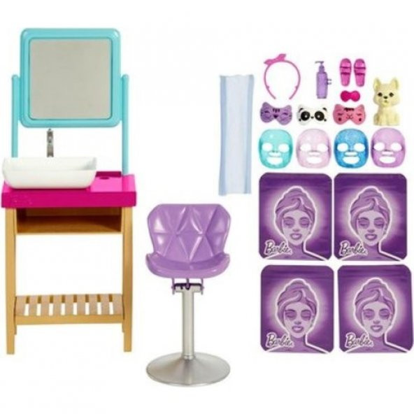 Barbie Welness Işıltı Dolu Spa Günü HCM82 Lİsanslı Ürün - Resim 4