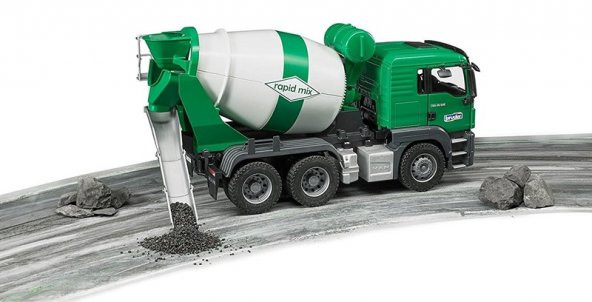 Bruder Man Tgs Beton Mikser (Kapıları Açılır) 03710 100 Orijinal - 3