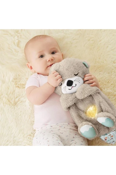 Fisher Price Uyku Arkadaşı Su Samuru Lisanslı Ürün - 4