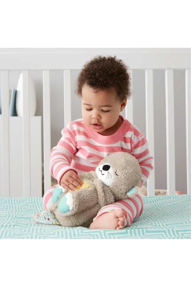 Fisher Price Uyku Arkadaşı Su Samuru Lisanslı Ürün - 5