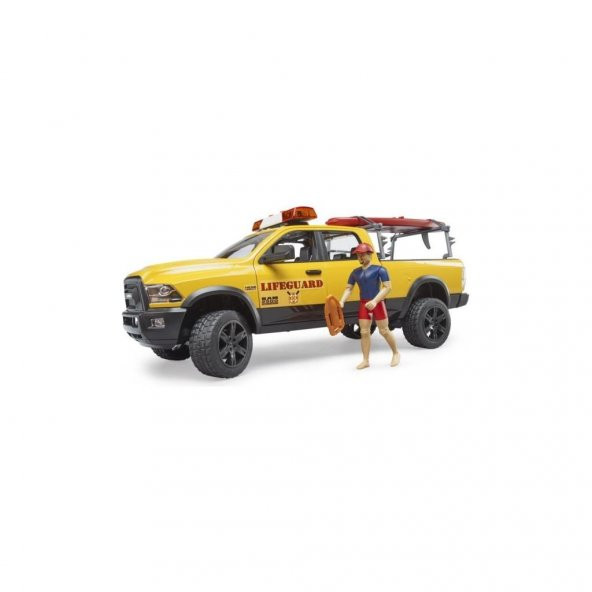 Bruder Ram Cankurtaran Araci-Figür-Sörf Tahtasi BR02506  Lisanslı Ürün