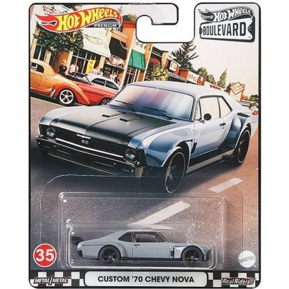 Hw Premium Boulevard Custom 70 Chevy Nova GJT68 GRM04