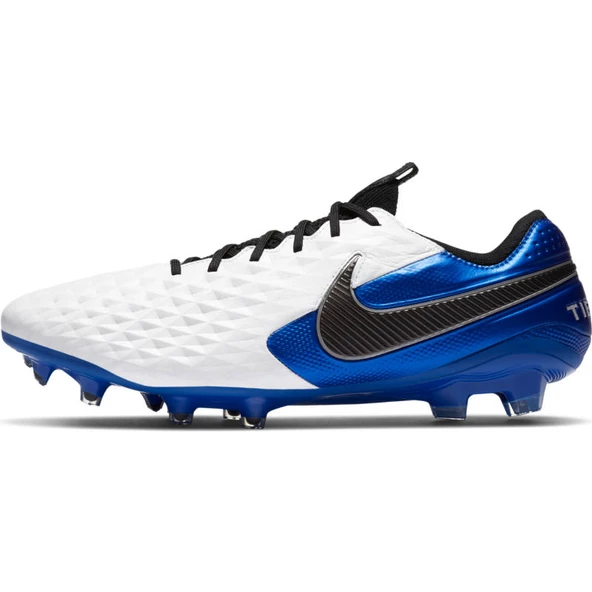 NIKE TIEMPO LEGEND 8 ELITE FG ERKEK KRAMPON AT5293-104 BEYAZ (P-19) - 2