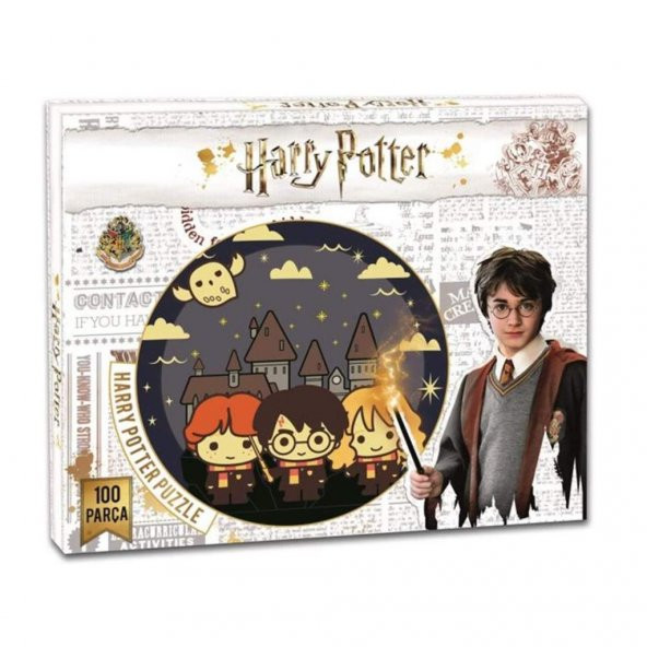 HP7559 Laço Kids Harry Potter 100 Parça Puzzle