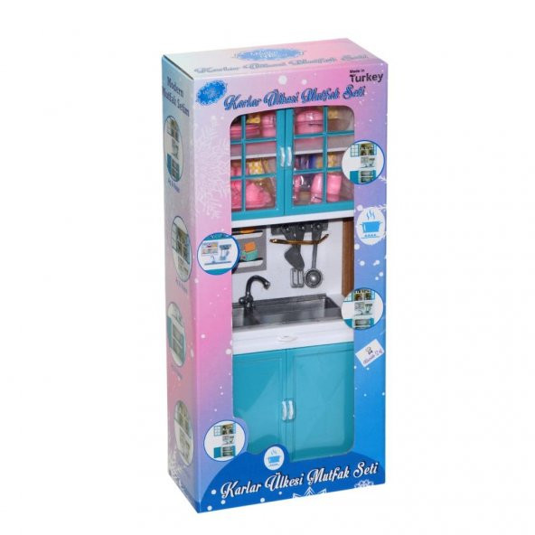 02341 Oydaş, Karlar Ülkesi Lavabo Oyun Seti - 3