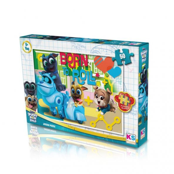 PDP709 Puppy Dog Pals 50 Parça Çocuk Puzzle -KS Puzzle - 5