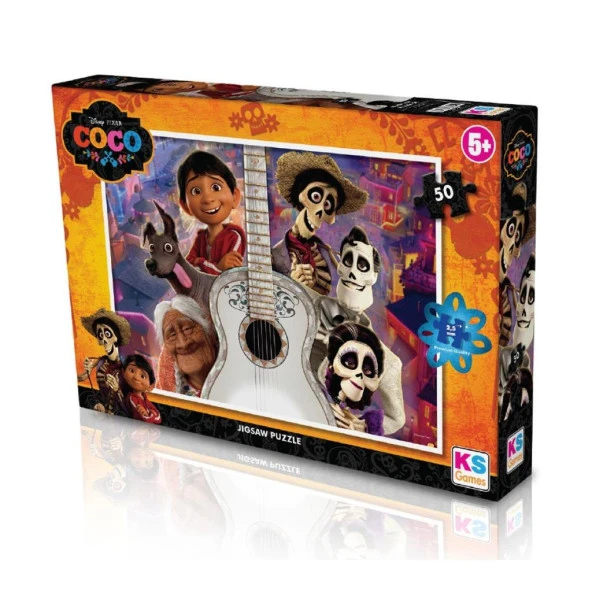 CO 709 Coco Puzzle 50 Parça-KS Games - 3