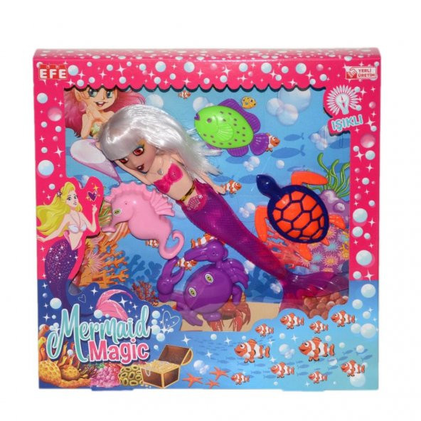 258 Efe, Işıklı Denizkızı - Mermaid Magic - Resim 2