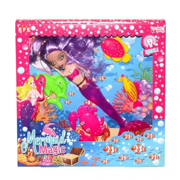 258 Efe, Işıklı Denizkızı - Mermaid Magic - Resim 3