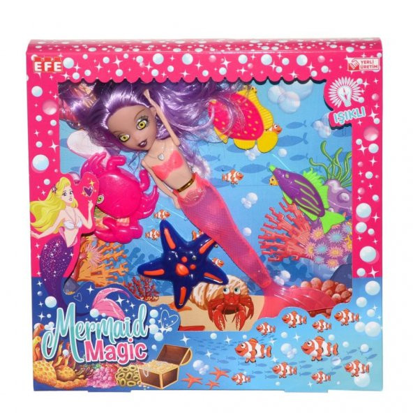 258 Efe, Işıklı Denizkızı - Mermaid Magic - Resim 4