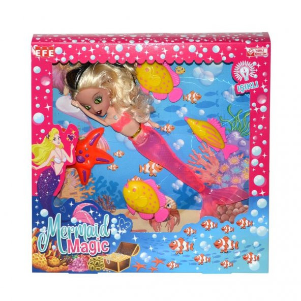 258 Efe, Işıklı Denizkızı - Mermaid Magic - Resim 6