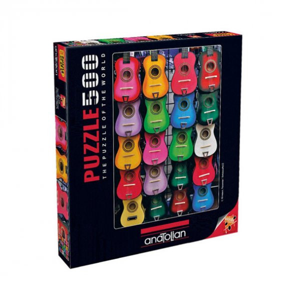 3579 Müziğin Renkleri  500 Parça Puzzle -Anatolian