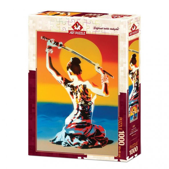 4234 Art Puzzle Güneşin Kızı 1000 Parça Puzzle - 2
