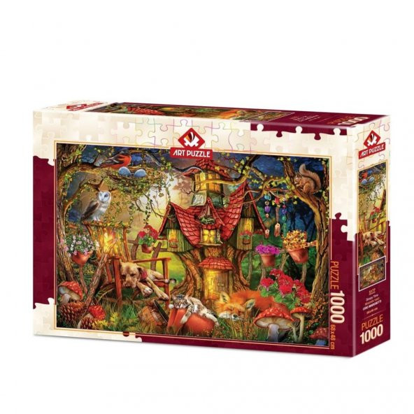 5177 Art Puzzle Miskinlik Vakti 1000 Parça Puzzle - 2