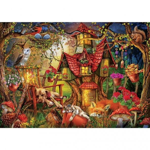 5177 Art Puzzle Miskinlik Vakti 1000 Parça Puzzle - 6