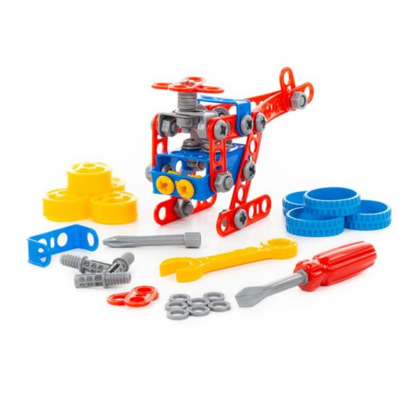 72986 Mucit 2si 1 Arada İnşa Seti 91 Parça -Polesie - 11