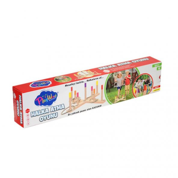 352-ONY KUTUDA AHŞAP HALKA ATMA OYUNU - 3