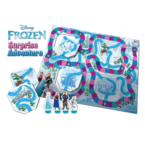 10903 KS, Frozen Surprise Adventure Kutu Oyunu +8 yaş - 4