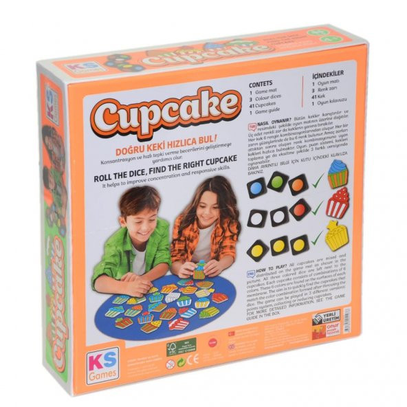 25107 KS, Cupcake Oyunu / +4 yaş - 5