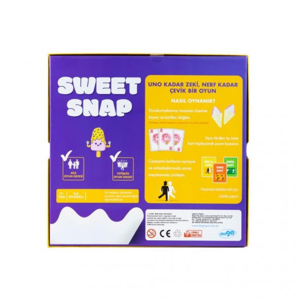 01762 Mega, Sweet Snap Kutu Oyunu - 8