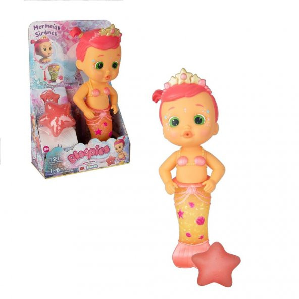 BLE03000 Bloopies Deniz Kızı Bebek - W2- 96776, +18 ay