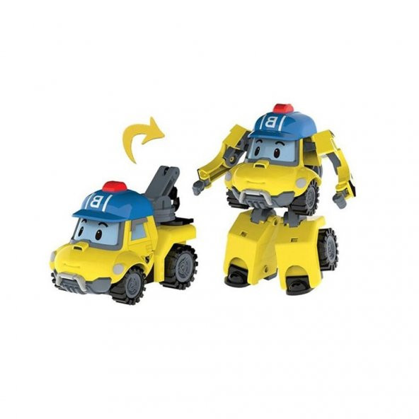 POLI/83308 Robocar Poli Hareketli Figür Bucky-Necotoys - 4