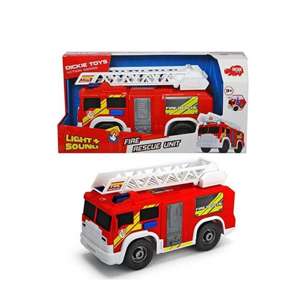 203306000 Dickie Sesli ve Işıklı İtfaiye 30 cm