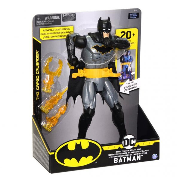 6055944 Batman Delüks Figür 30 cm -Spinmaster
