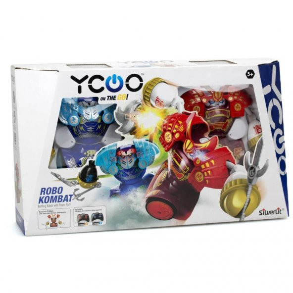 SIL/88056 Silverlit Robot Robo Combat Samurai İkili Set - 5