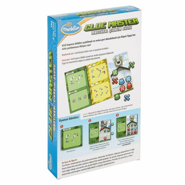 1521T Thinkfun, Clue Master™ / +8 yaş - 8