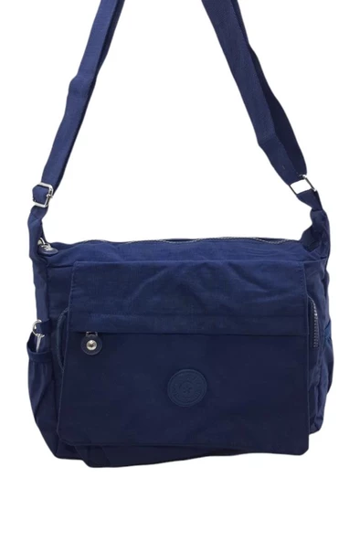 Kadın Postacı Omuz Okul Çantası Klinkır Çapraz Askılı Çok Cepli Yağmur Geçirmez Hafif Kumaş Farklı Renk Seçenekleri 571 - 5