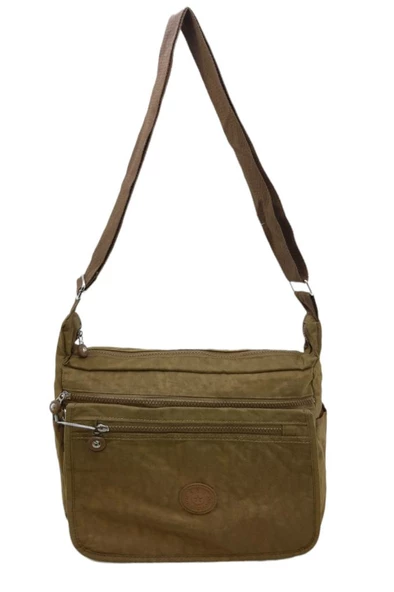 Kadın Postacı Omuz Okul Çantası Klinkır Çapraz Askılı Çok Cepli Yağmur Geçirmez Hafif Kumaş Farklı Renk Seçenekleri 571 - 10