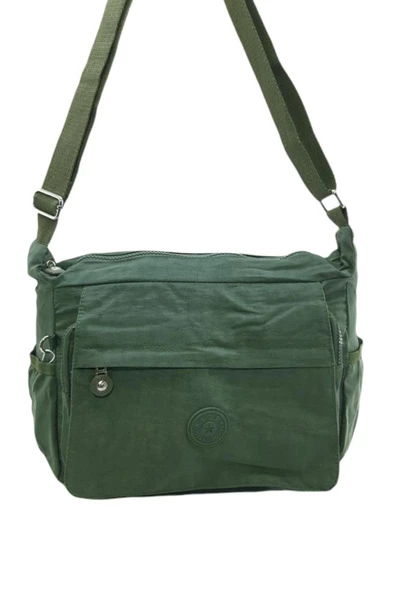 Kadın Postacı Omuz Okul Çantası Klinkır Çapraz Askılı Çok Cepli Yağmur Geçirmez Hafif Kumaş Farklı Renk Seçenekleri 571 - 9