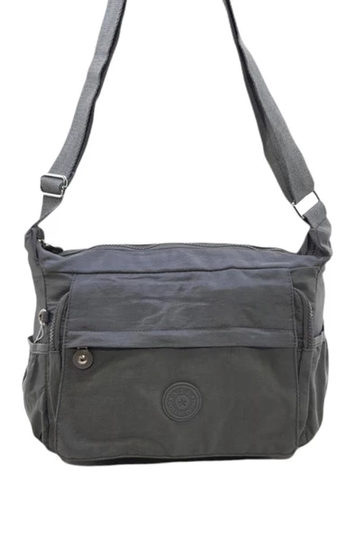 Kadın Postacı Omuz Okul Çantası Klinkır Çapraz Askılı Çok Cepli Yağmur Geçirmez Hafif Kumaş Farklı Renk Seçenekleri 571 - 4