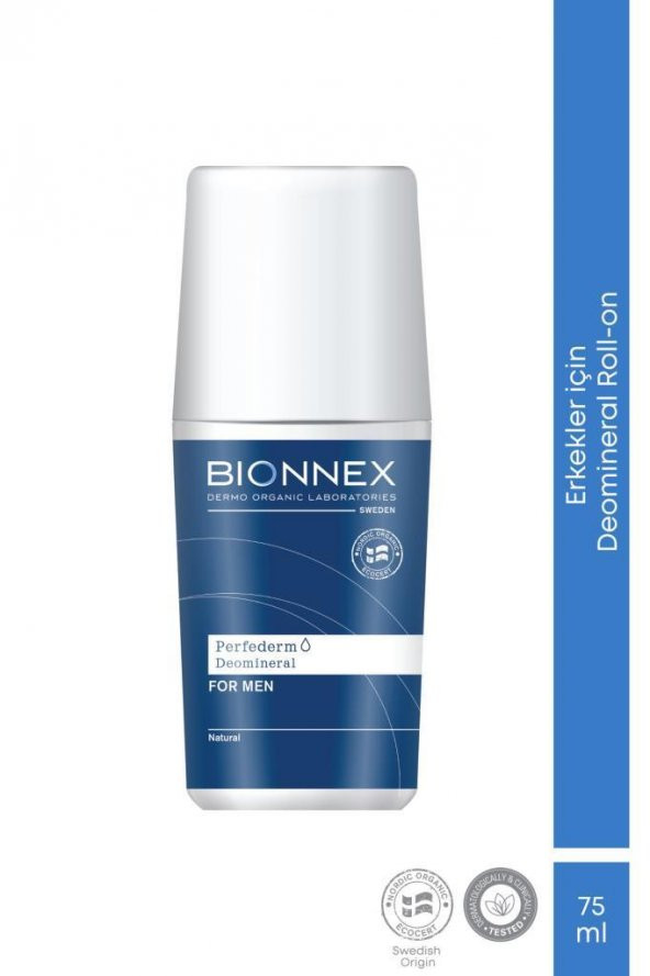 BIONNEX Perfederm Roll-On Deomineral For Men 75 ml