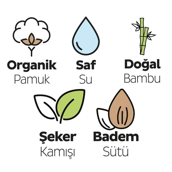 Sleepy Bio Natural Yenidoğan Islak Bebek Bakım Havlusu 12x40 (480 Yaprak) - 3